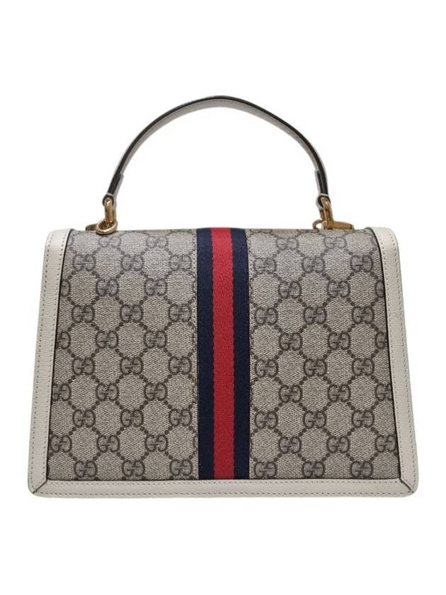 651055 Ophidia white top handle tote bag strap - GUCCI - BALAAN 4