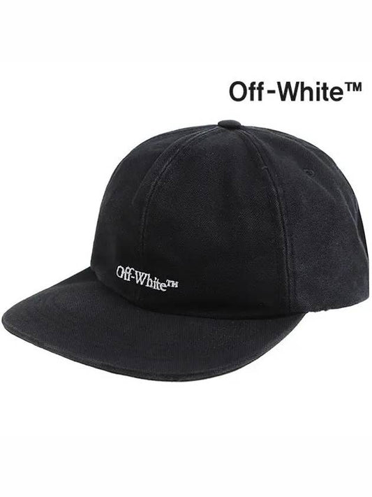 logo embroidery ball cap black - OFF WHITE - BALAAN.