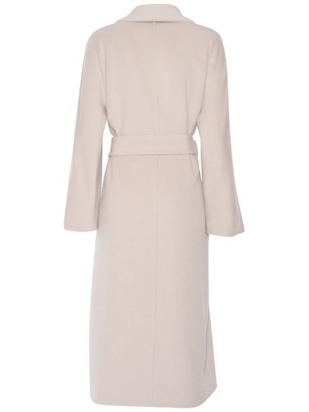 Alpaca wool single coat beige - MAX MARA - BALAAN 3