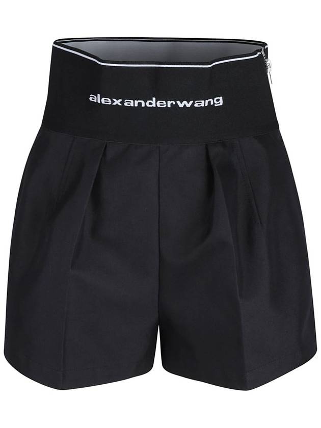 Alexander Wang Shorts Black - ALEXANDER WANG - BALAAN 1