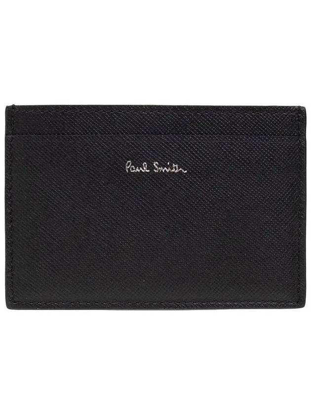 Logo Rainbow Car Card Wallet Black - PAUL SMITH - BALAAN 4