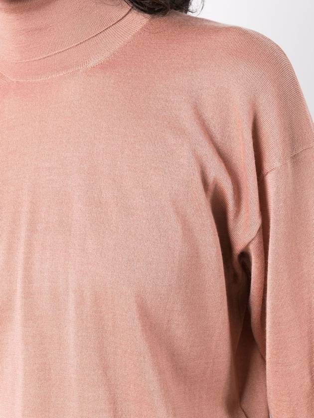 Cashmere Sweater Turtleneck Pink - TOM FORD - BALAAN 5