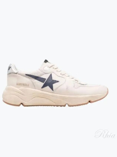 Running Sole Silver Tab Low Top Sneakers Ivory - GOLDEN GOOSE - BALAAN 2