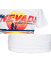 Nevada Vintage Printing Short Sleeve T-Shirt White - DSQUARED2 - BALAAN 6