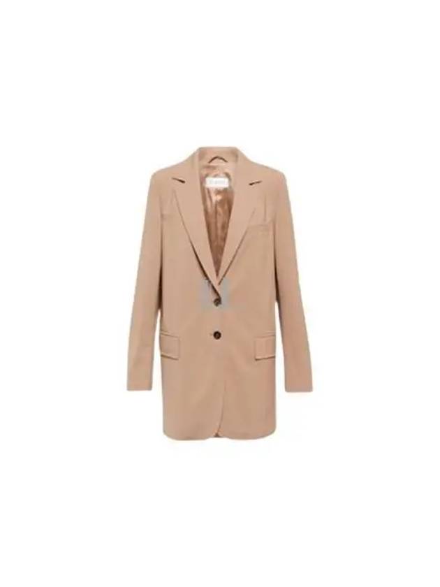 Women's Anta Single Breasted Jacket Camel - MAX MARA - BALAAN 2