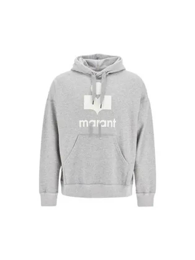 Miley Big Logo Hoodie Grey White - ISABEL MARANT - BALAAN 2