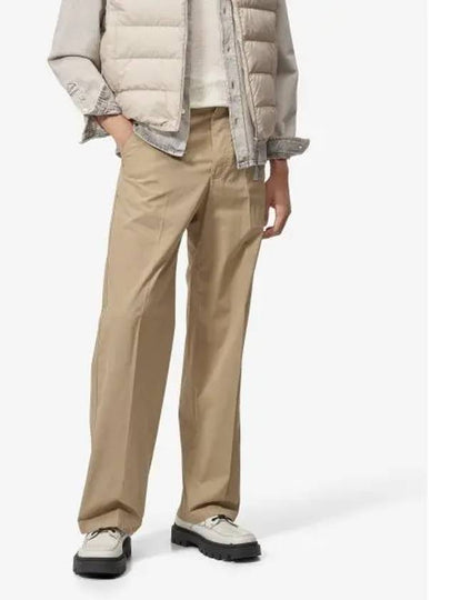 Twill Cargo Straight Pants Beige - BOTTEGA VENETA - BALAAN 2