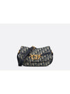 Oblique Jacquard CD Besace Small Shoulder Bag Blue - DIOR - BALAAN 2