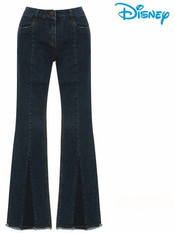 Women s cut pin tuck bootcut jeans denim pants DM3LPJ006 - DISNEY GOLF - BALAAN 1