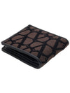 Toile Iconographe Half Wallet Brown - VALENTINO - BALAAN 5