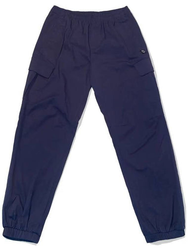 Woven Cargo Cotton Track Pants Navy - OFFGRID - BALAAN 1