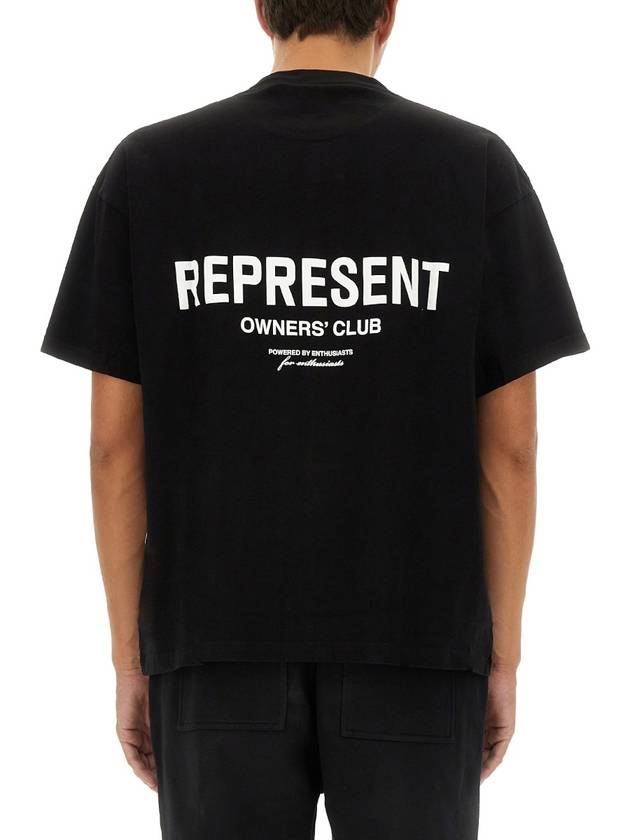 T-SHIRT WITH LOGO - REPRESENT - BALAAN 3