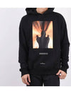 Men s Close Print Hooded Black NOM18298 - IH NOM UH NIT - BALAAN 1