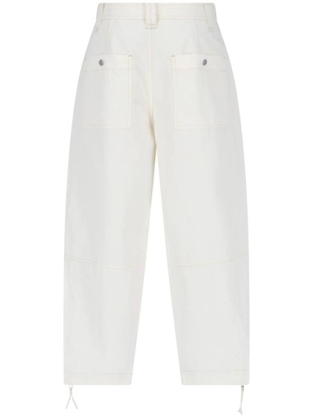 MARANT ETOILE Trousers White - ISABEL MARANT - BALAAN 2