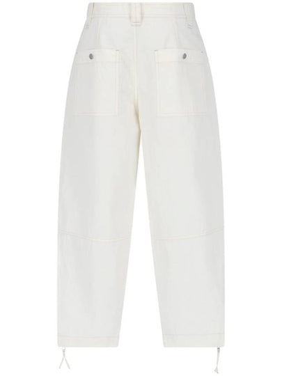 MARANT ETOILE Trousers White - ISABEL MARANT - BALAAN 2