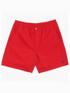 Men's Embroidered Pony Prepster Shorts Red - POLO RALPH LAUREN - BALAAN 2