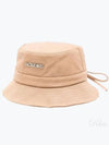 Le Bob Gadjo Bow Bucket Hat Beige - JACQUEMUS - BALAAN 2