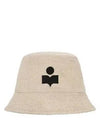 Hailey Corduroy Bucket Hat Beige - ISABEL MARANT - BALAAN 6