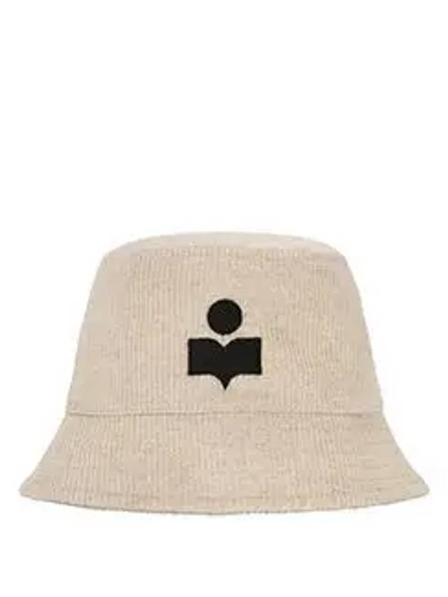 Hailey Corduroy Bucket Hat Beige - ISABEL MARANT - BALAAN 6