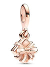 Women's Happy Birthday Openable Dangle Charm Pink Gold - PANDORA - BALAAN 1