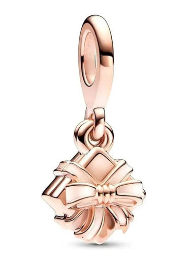 Women's Happy Birthday Openable Dangle Bracelet Charm Rose Gold - PANDORA - BALAAN 1