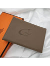 Calvi Duo Card Wallet Brown - HERMES - BALAAN 3