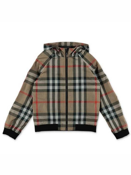 Kids Jacket 8069336A7168 Check - BURBERRY - BALAAN 1