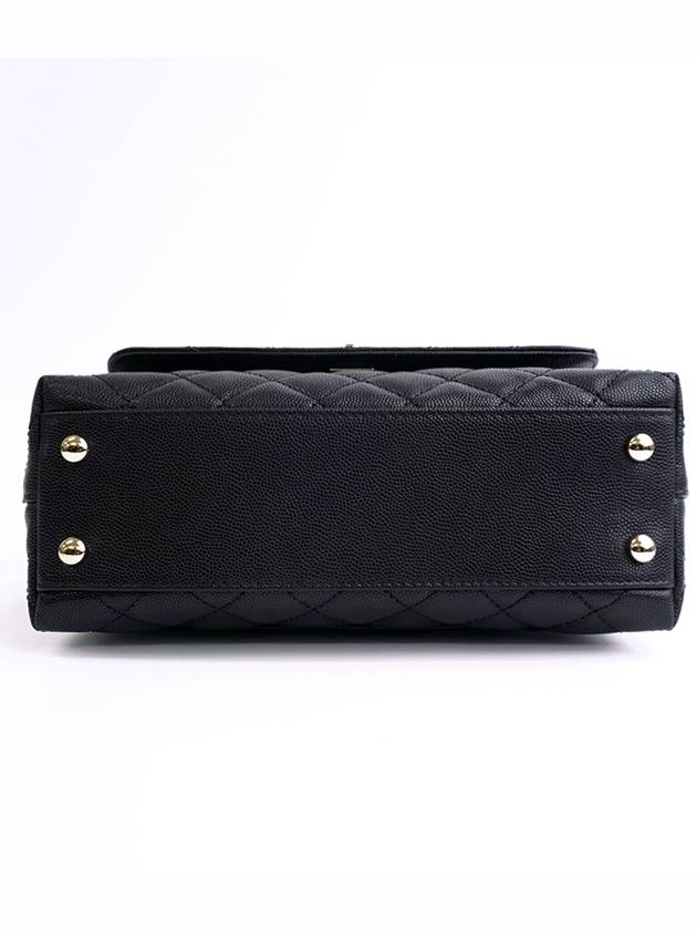 Coco Classic Small Flap Tote Bag Black - CHANEL - BALAAN 6