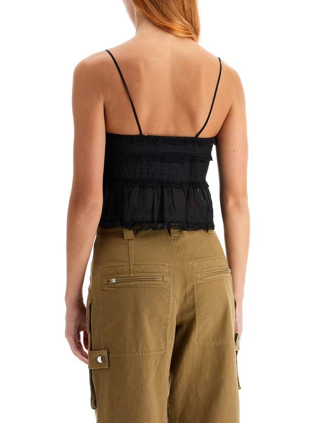 'organic cotton gloria top for - ISABEL MARANT ETOILE - BALAAN 3