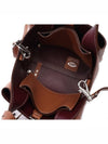 Micro Leather Tote Bag Brown - TOD'S - BALAAN 7