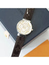 Tambour Monogram Vernis Leather Strap Amarante - LOUIS VUITTON - BALAAN 2