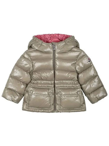 Kids AMIR Logo Padding Beige 1A000 41 5963V 220 - MONCLER - BALAAN 1