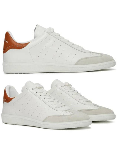 Bryce Logo Tab Low Top Sneakers White - ISABEL MARANT - BALAAN 2