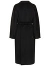 MADAME cashmere belt coat black 2310180139 003 - MAX MARA - BALAAN 3