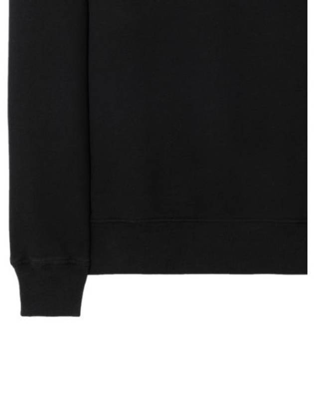 Wappen Patch Crewneck Sweatshirt Black - STONE ISLAND - BALAAN 5