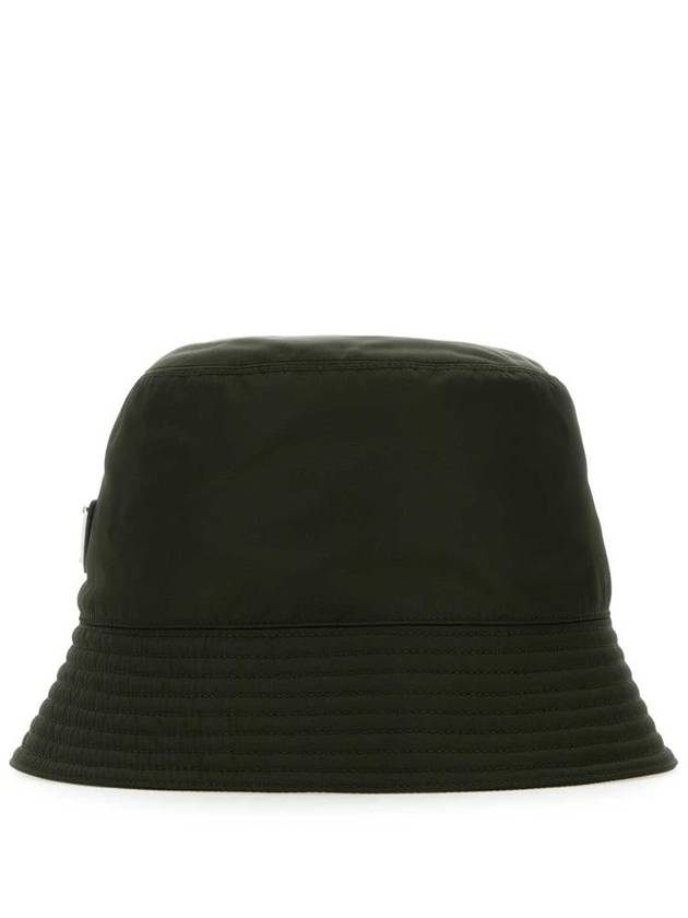 Triangle Logo Re-nylon Bucket Hat Tundra - PRADA - BALAAN 2