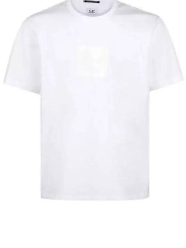 Logo Short Sleeve White 14CMTS197A 006370W 1318548 - CP COMPANY - BALAAN 1