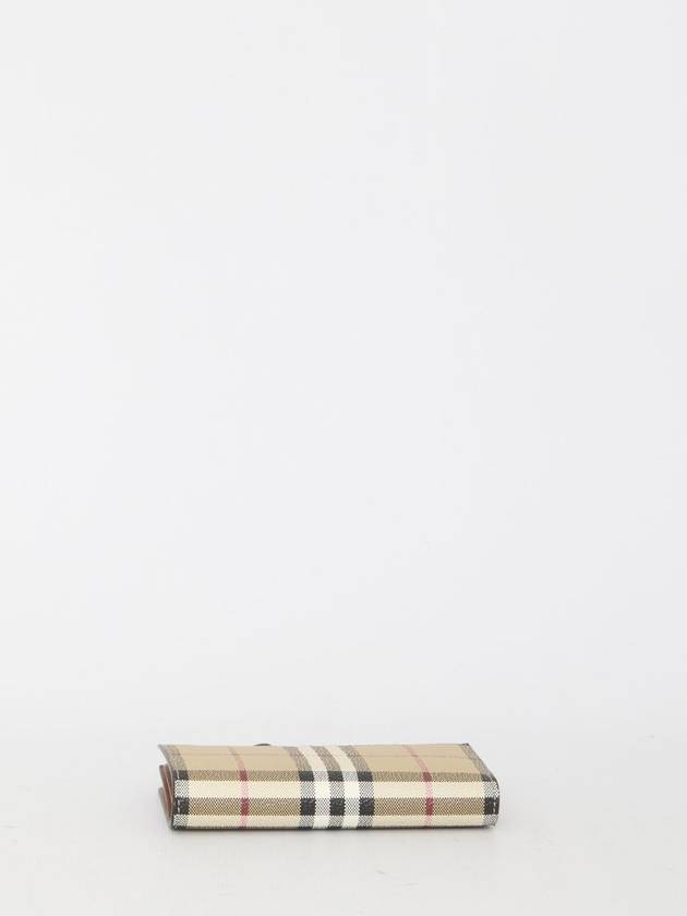 Check Bifold Wallet Beige - BURBERRY - BALAAN 4