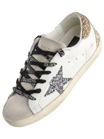 Superstar Sneakers Glitter Tab Star Women s - GOLDEN GOOSE - BALAAN 1