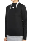 Golf Twinny Zip Mid Layer Long Sleeve T-Shirt Black - J.LINDEBERG - BALAAN 3