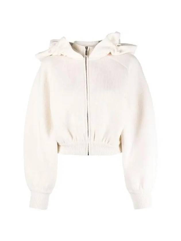 La Maille Crinoline Hooded Knit Top Off White - JACQUEMUS - BALAAN 2