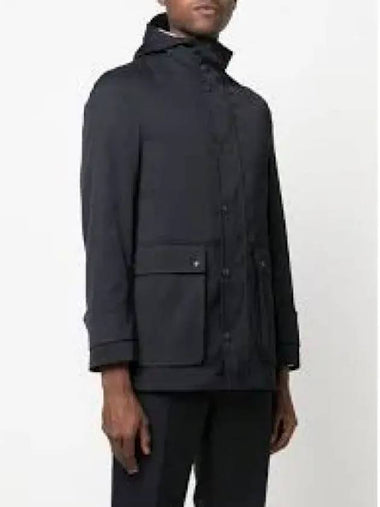 Jacket Navy MJO188A F0185 1235103 - THOM BROWNE - BALAAN 1