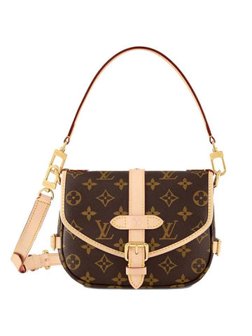 Monogram Saumur BB Shoulder Bag Brown - LOUIS VUITTON - BALAAN 1