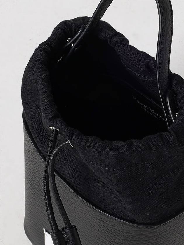 Borsa Maison Margiela in pelle a grana e canvas - MAISON MARGIELA - BALAAN 5