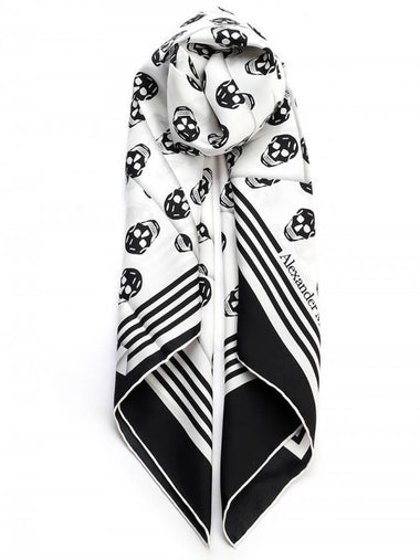 Biker Skull Scarf - ALEXANDER MCQUEEN - BALAAN 1