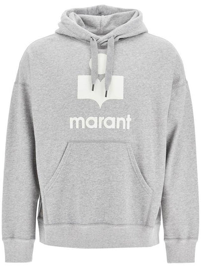 Miley Big Logo Hoodie Grey White - ISABEL MARANT - BALAAN 2