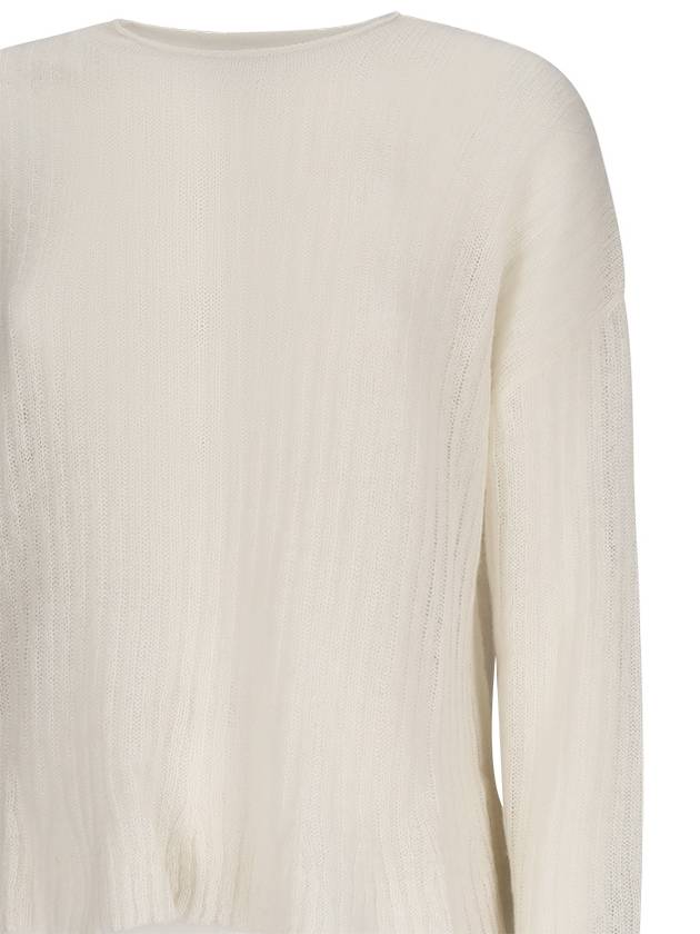 ALPACA AND SILK VEIL EFFECT SWEATER - PINKO - BALAAN 3