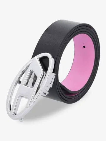 B 1DR W Rev II Belt Black Fuchsia Pink X09874P1245HA418 - DIESEL - BALAAN 1