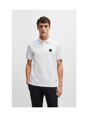 Jersey cotton polo shirt regular fit 50515596 100 - BOSS - BALAAN 1