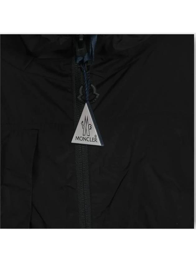 Haadrin Hooded Jacket Black - MONCLER - BALAAN 5